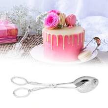 1pc Vintage Food Clip, Multifunctional Embossed Clip, Suitable For Bread, Salad, Cake, Buffet, BBQ, Home And Party Kitchen Tool - Multicolor - View 6