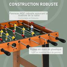 HOMCOM Table de baby-foot - A - Voir 5