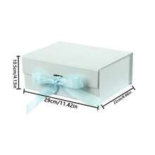 Blue Gift Box Set, Luxury Gift Packaging Box, Ribbon Decor, Suitable For Birthday, Wedding And General Occasions - Baby Blue - View 9