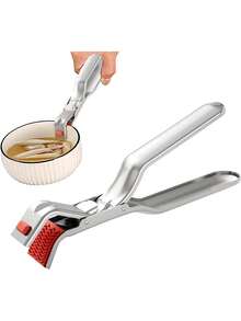 Multi-Angle Heat-Resistant Tongs, Suitable For Microwave, Pizza Tray, Oven, Air Fryer, Steamer, Etc. - Multicolor - View 4