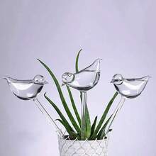 Bombillas de riego automático para plantas Bola de autorriego/Dispositivo de agua con forma de pájaro Sistema de riego por goteo para plantas de flores del jardín del hogar - Multicolor - Ver 5