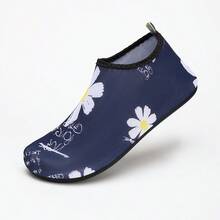 LANTROVE One-Piece Large Size Men's And Women's River Tracing Shoes For Vacation And Leisure Style, Beach Party, Suitable For Outdoor Sports, Rubber Non-Slip Sole, Breathable Quick-Drying Upper, Lightweight Wading Shoes - 藍色 - 查看 14