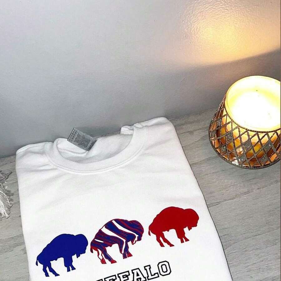 Sudadera con capucha de los Buffalo Bills - - Blanco - Ver 1