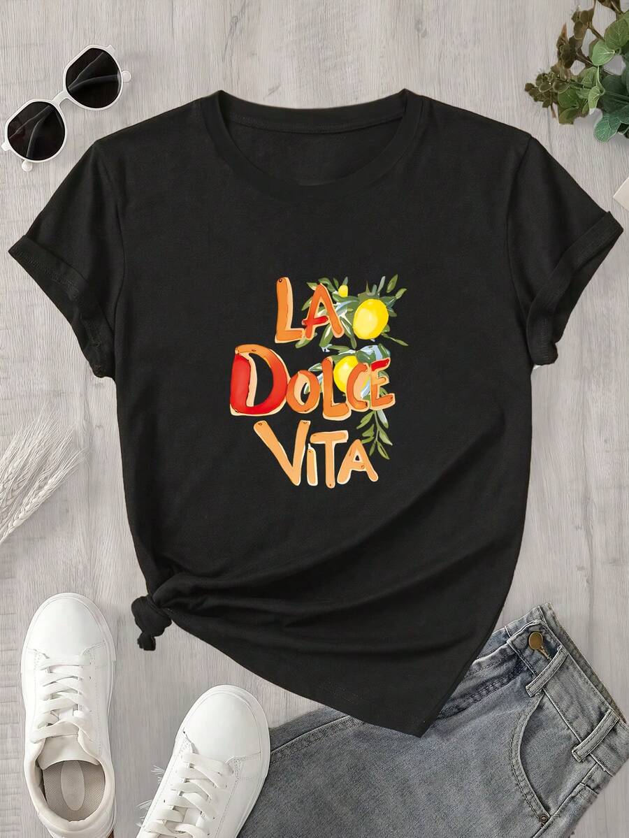 Halloween Graphic T-Shirt - Black - View 1