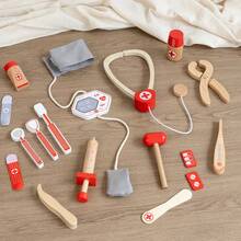 Red Doctor Game, Simulates Real-Life Sickness Scenarios, Suitable For Role-Playing With Companions, Develops Hands-On Ability And Logical Thinking, Parent-Child Interactive Toy, Perfect Birthday Gift - Multicolor - View 4