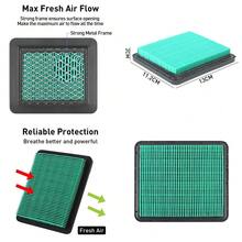 Air Filter For  GC160 GC135 GCV135 GCV160 GSV190 GX100 Engines Lawn Mower - OC0000040428751 - 查看 3