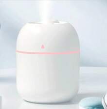 250ml Mini USB Air Humidifier, Essential Oil Diffuser For Home And Car, Silent Ultrasonic Diffuser With Colorful LED Lamp. - Style 2 - View 1