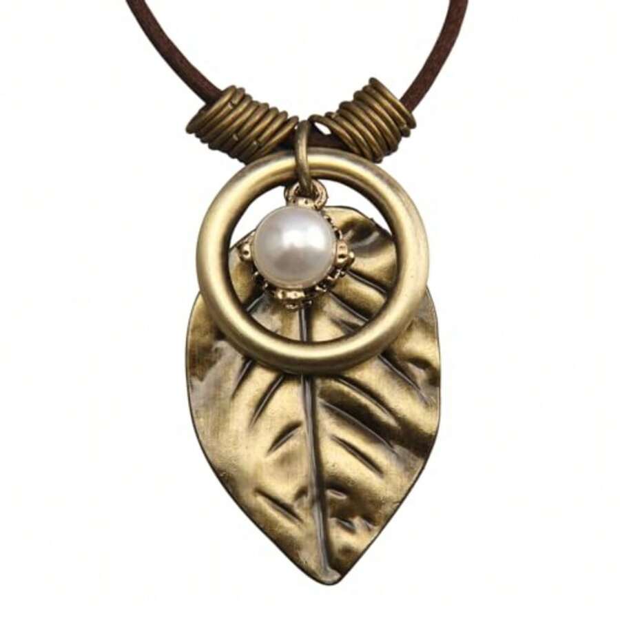 S Design, Sweater Chain, Handmade Jewelry - Bohemian Necklace - View 1