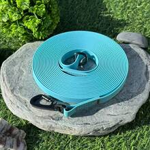 [Daily Comfort] Correa de entrenamiento para perros extra larga e impermeable, fácil de limpiar, material PVC duradero - Ideal para senderismo, patio, playa y natación - Multicolor - Ver 5