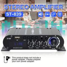 HiFi 車用音訊擴大機 2.1 聲道－強力重低音擴大機，可調低音/高音，清晰立體聲，適用於露營車/車輛/KTV/居家，安裝簡易 - 839 - 查看 2