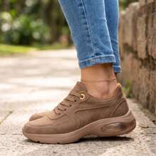 Modare Women's Ultra Comfort Casual Gel Cushioned Sneakers - Original - 棕色 - 查看 2