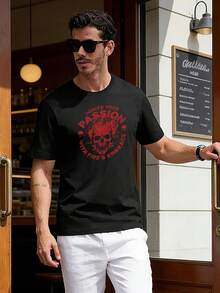 Men T-Shirts - Black - View 2