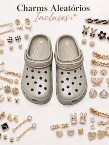 Women's Sandal With Decorative Accessories, Soft, Lightweight, Premium Comfort Beach Sandal - 卡其色 - 查看 1