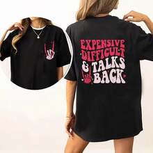 Women T-Shirts - Black - View 1