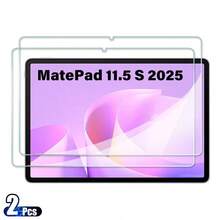 2 قطعة واقي شاشة زجاج مقسى 9H متوافق مع هواوي MatePad Mini و MatePad 11.5 و MatePad 12 X و MatePad 11.5S 2025، مضاد للخدش فائق الوضوح عالي الدقة سهل التركيب متوافق مع تصاميم أغطية حماية متعددة مضاد للخدش مضاد للسقوط - شفاف - مشاهدة 3