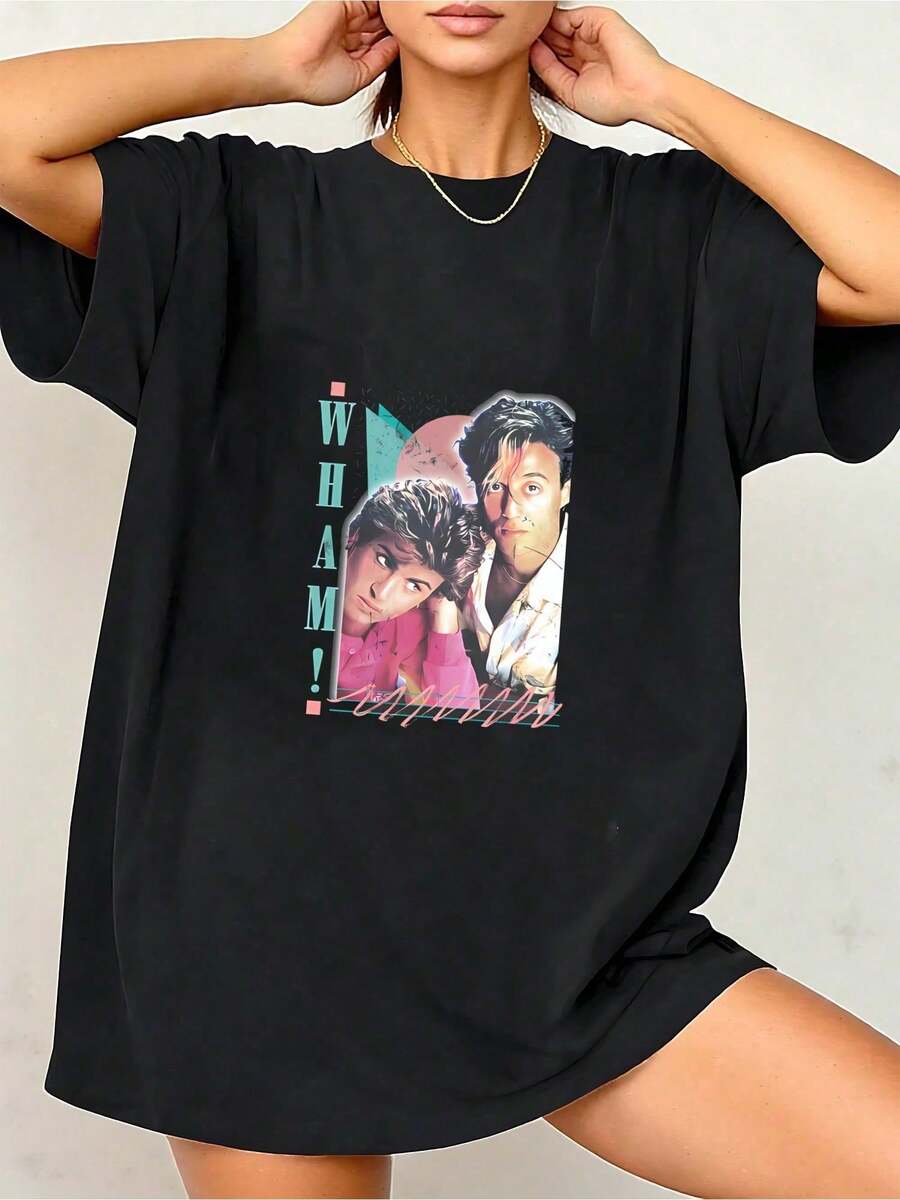 Vintage UGK VINTAGE DIRTY HipHop Music Graphic T-Shirt Short Sleeve T-Shirt Unisex T Shirt - Vintage Shirt Unisex Shirt, Retro Loose-Fit T-Shirt - Back 35 - View 1