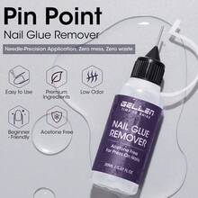 20ml Nail Glue Remover Acetone Free Mild Multifunctional Nail Tips Remover Quick and Easy Action Gel Remover. - Kit de pegamento y removedor - Ver 3