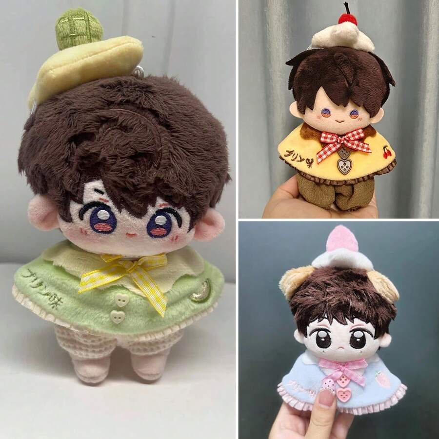 10cm/13cm 娃娃衣服套裝系列,娃娃換裝服飾,套裝,娃娃配件,毛絨娃娃衣服,名人粉絲周邊娃娃衣服,適合14歲以上青少年與名人粉絲,派對禮物(不含娃娃) - 彩色 - 查看 1