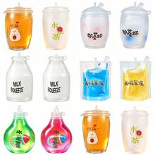 POKOJA LAND 3pcs/3D Milk Tea Cup Squeeze Toy Stress Relief Decor Creative Pressure Release Gift - Multicolor - View 7