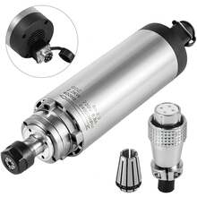 Air Cooled Spindle Motor ER20 CNC Spindle Milling Motor 2.2KW Spindle Motor 24000 RPM 400 Hz For CNC Router Engraving Milling Grind Machine 220V - 2.2KW 24000 RPM - View 1