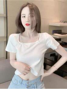 Women Tops - Pink - View 7