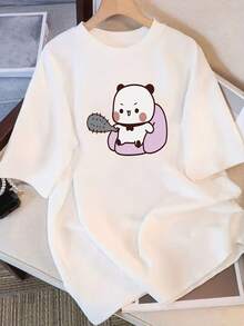 Women T-Shirts - Black - View 5