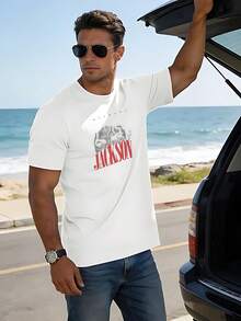 Men T-Shirts - White - View 1