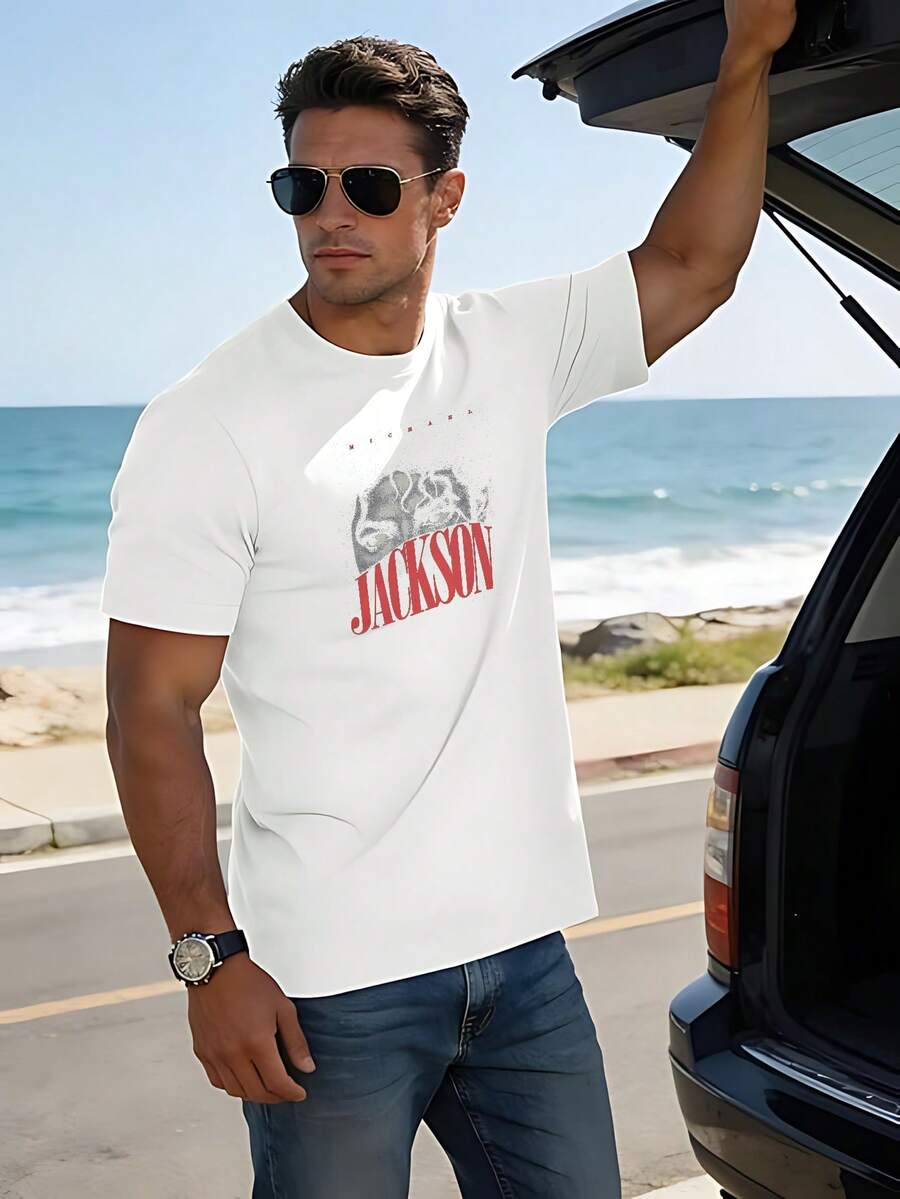 Men T-Shirts - White - View 1