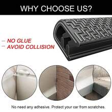 12M Car Door Boot Edge Protector Strip Trim U Shape Guard Seal Rubber Black UK - VJF0273 - View 4