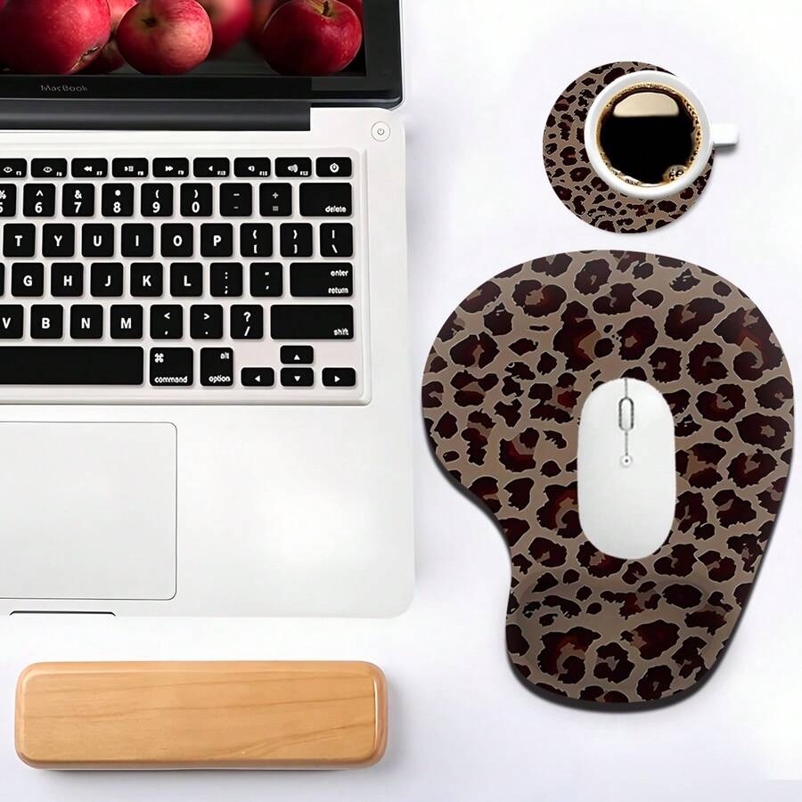 Mouse Pad Wrist Support, Ergonomic Mouse Pad With Wrist Rest, Comfortable Mouse Pad With Smooth Wrist Rest, Suitable For Non Slip Base, Computer, Laptop, Office And Home - View 1