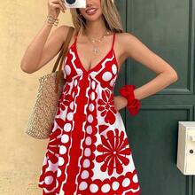 dagjydgfyja  Vestido camisero con estampado floral - Multicolor - Ver 5