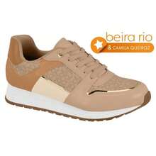 Beira Rio Women's Casual Comfortable Sneakers 4339103 - 多色米色/淺綠色/奶油色 4339103 - 查看 2