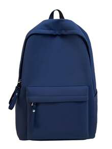 New Classic Back To School & Graduation Season Solid Color Elegant Fashion Minimalist Versatile Comfortable Travel Couple Backpack Large Capacity Multifunctional - Multicolor - View 5