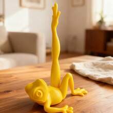 1pc Playful Frog Shaped Toilet Paper Holder, Adds Fun To Your Bathroom Or Kitchen, Perfect For Storing Toilet Paper On Floor Or Countertop - Multicolor - View 7