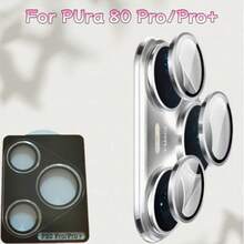 Lens Protector Film, Compatible With Huawei PUra 70/70 Pro/70 Pro+/70 Ultra/80/80 Pro/80 Pro+ Anti-Glare Night Vision Ultra-Thin Eagle Eye Alloy Camera Ring Lens Protector Film, Durable And Easy To Install, Suitable For Outdoor Photography, Outdoor Photography Equipment | Fashion Camera Design | Tempered Glass Protective Case, Camera Lens Protective Case, Fashion Phone Case, Fashion Camera Accessories, Scratch-Resistant Protective Cover - Multicolor - View 19