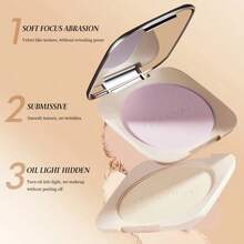 GECOMO Large Capacity Matte Setting Powder, Long-Lasting Anti-Fog, Coverage Shimmer for Highlights and Finishing Makeup - 211053-01 - Ver 3