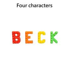 1 Set de Letras de Bloque Pequeñas Personalizadas y Coloridas - Letras de Pastel 3D Personalizadas - Letras de Pastel Estilo Bloque Personalizadas, Altura 4cm/8cm, Grosor 8mm, Seleccionable de 3 a 15 Caracteres. Estas Letras 3D Personalizadas se Presentan en un Estilo de Bloque. Las Letras Coloridas son una Excelente Opción para Mostrar Nombres - Beis - Ver 13