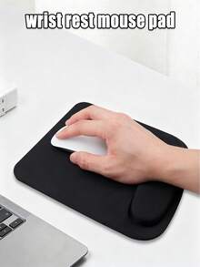 1pc EVA Material Wrist Rest Mouse Pad, Colorful Foam Wrist Support, Suitable For Office, Home And Dorm Use - Square EVA - View 3