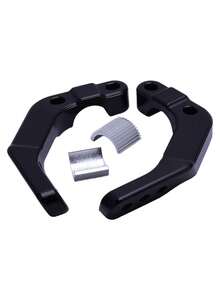 摩托車手把護手支架安裝座 28mm 手把護手夾環 通用適用於 EXC KAWASAKI RMZ 越野摩托車 - 護手支架通用華洋28mm把手壓蓋 - 查看 3