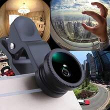 New External Phone Camera Lens, 3-In-1 All-In-One Configuration 180° Fisheye, 0.65x Wide Angle, 10x Telephoto Lens, Easy Installation And Strong Compatibility, Helps Phone Photography Magnify Details, Enrich Visual Effects And Shooting Fun. - Mobile Phone Auxiliary Camera Lens - View 13