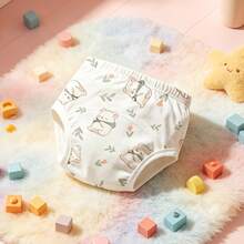 1pc Unisex Washable Training Pants, High Absorbency Soft Skin-Friendly, Elastic Fit Without Restriction, Instant Absorption Not Stuffy, Reusable And Cost-Saving, Mom's First Choice - Multicolor - View 22