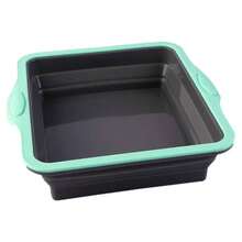 antiadherente molde desmontable redondo Cheesecake Pan leakproof Pastel Pan Bakeware sueltos base Cake Molde Bakeware de enclavamiento, Negro - inicial - Ver 1