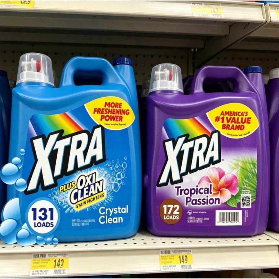 Exclusive Special : Cleaning Essentials Multi-Pack Effective Stain Clean Tropical Detergent | HE-Compatible Tropical Passion Wash | Island Fresh Scent Laundry Liquid Large Capacity Family Pack | Suitable For Any Room | Great For Gifting | Excellent Cleaning Essential - 預設 - 查看 1