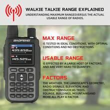 2 buah Walkie Talkie Ringan BAOFENG MINI 5, Antena Ekstra 701*2, Cincin Antena 7 Warna, Perangkat Komunikasi Elektronik Luar Ruangan, Portabel dan Mudah Dibawa, Cocok untuk Memancing, Mendaki, Hotel, Konvoi - Hitam - View 5