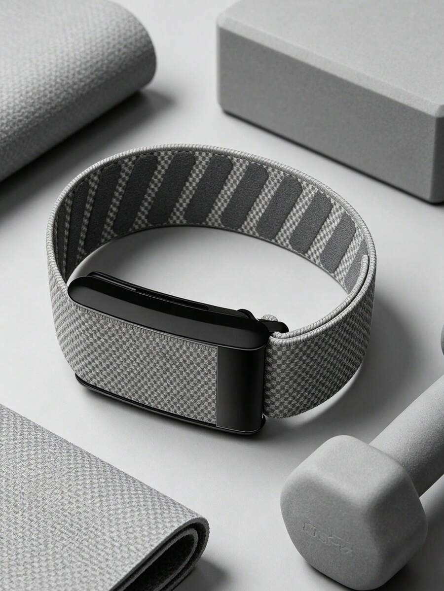 4.0 SuperKnit 超柔軟奢華配件腕帶 4.0，極致舒適、時尚且適合全天佩戴，兼容 4.0 - 灰色 - 查看 1