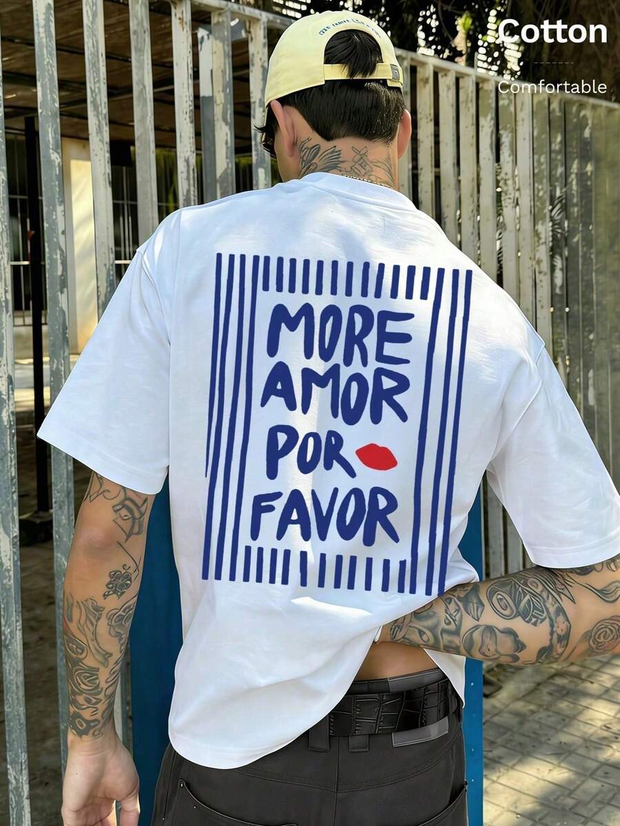 Camiseta holgada para hombre, 100% algodón, hecha a medida, ropa de verano, camisetas de verano de talla grande, serie K-Pop Warrior, camisetas de algodón puro, ropa para hombre, ropa de verano para hombre, prendas de punto, conjuntos para fiestas, ropa de talla grande para hombre, camisetas holgadas de cuello redondo de talla grande para mujer, conjuntos para mejores amigas, ropa para vacaciones, ropa deportiva casual, ropa deportiva para hombre, ropa de alta gama para mujer, ropa promocional para mujer, estilos unisex, ropa para adolescentes, camisetas básicas, ropa de verano para mujer, verano, invierno, festivales, Día de la Madre, Día de San João, Eid Al-Fitr, fiestas, playas, bodas, ceremonias de graduación, gimnasios, bailes de graduación, elegante, casual, vacaciones, deportes, lujo, formal, estilo country, millenial, - Blanco - Ver 1