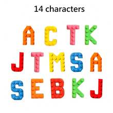 1 Set de Letras de Bloque Pequeñas Personalizadas y Coloridas - Letras de Pastel 3D Personalizadas - Letras de Pastel Estilo Bloque Personalizadas, Altura 4cm/8cm, Grosor 8mm, Seleccionable de 3 a 15 Caracteres. Estas Letras 3D Personalizadas se Presentan en un Estilo de Bloque. Las Letras Coloridas son una Excelente Opción para Mostrar Nombres - Beis - Ver 32
