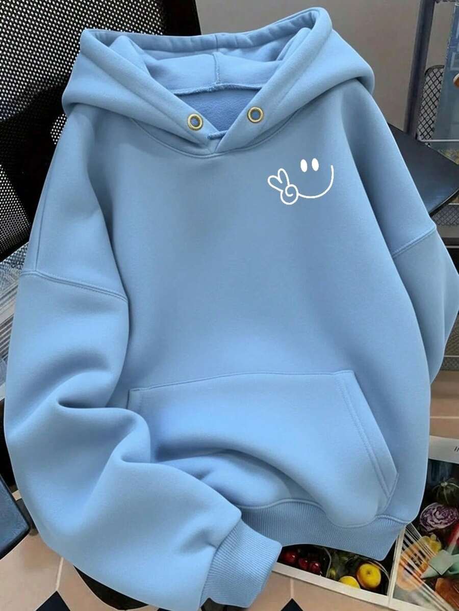A HOODIE WILL MAKE YOU LOOK SPECTACULAR IN ANY SITUATION. - 淺藍色 - 查看 1