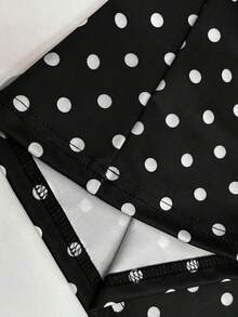 XLLAIS 2026 Y2K Fashionable Polka Dot Camisole And Shorts Set, Sexy And Fitted, Suitable For Vacation Wear Spring Elegant - Polka Dots - View 6