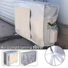 1pc All-Season Air Conditioner Outdoor Unit Cover, Full Coverage Hollow Design, Waterproof & Dustproof, Suitable For School, Office, Home, Travel And Storage, Household Essential, Halloween, Christmas - Multicolor - View 9
